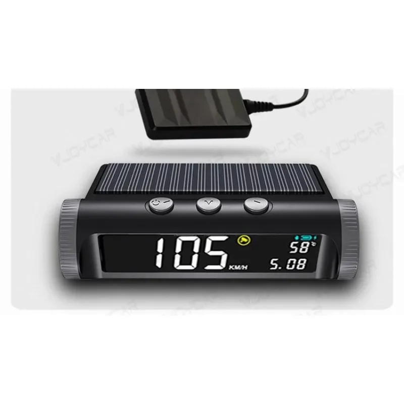 Driving Speed Temperature Display Solar Powered Wireless GPS Digital Speedometer Suitable for Fuel Car, Electric-car, Truck, Bus
Driving Speed Temperature Display Solar Powered Wireless GPS Digital Speedometer Suitable for Fuel Car, Electric-car, Truck, Bus