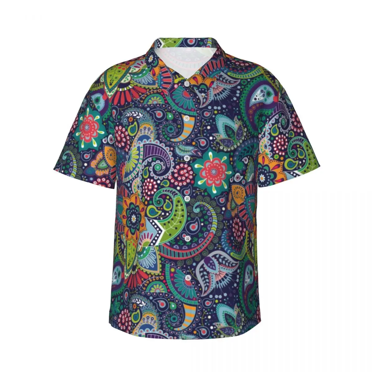 Neon Paisley Print Casual Shirt Multicolor Floral Loose Hawaiian Shirts Men Short Sleeve Vacation Comfortable Oversize Blouses
Neon Paisley Print Casual Shirt Multicolor Floral Loose Hawaiian Shirts Men Short Sleeve Vacation Comfortable Oversize Blouses