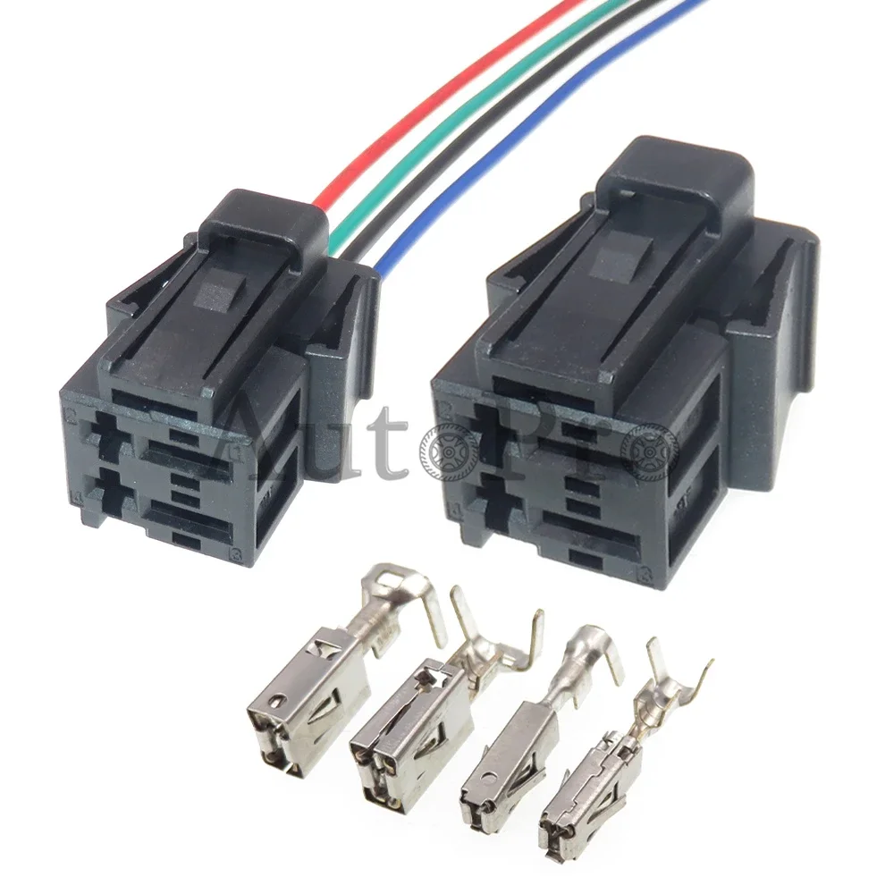 1 Set 4 Hole 4H0972704 AC Assembly Auto Wiring Connector 1-1418507-2 Composite Adapter Car Electric Cable Socket for BMW
1 Set 4 Hole 4H0972704 AC Assembly Auto Wiring Connector 1-1418507-2 Composite Adapter Car Electric Cable Socket for BMW