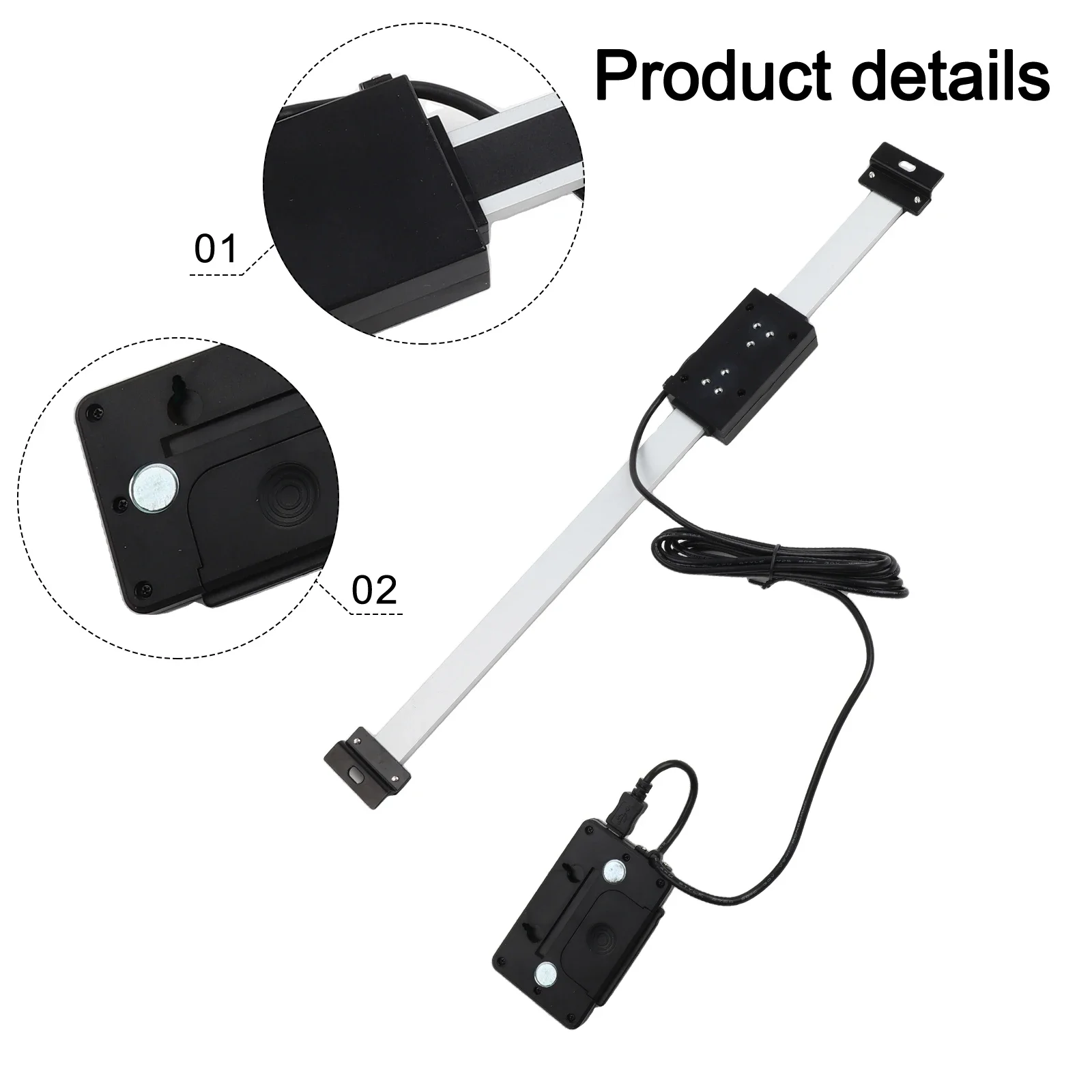 Диапазон измерений 300 мм, DRO, дистанционное цифровое считывание, подходит для любителей, универсальный, для различных применений, для проектов хобби
Диапазон измерений 300 мм, DRO, дистанционное цифровое считывание, подходит для любителей, универсальный, для различных применений, для проектов хобби