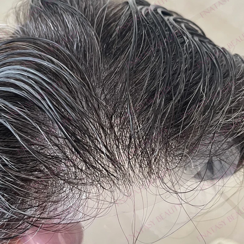 0.02mm Thinnest Micro Skin Base Black Man's Human Hair Wigs Replacement Undetectable 80Density Natural Hairline #320 Hair System
0.02mm Thinnest Micro Skin Base Black Man's Human Hair Wigs Replacement Undetectable 80Density Natural Hairline #320 Hair System