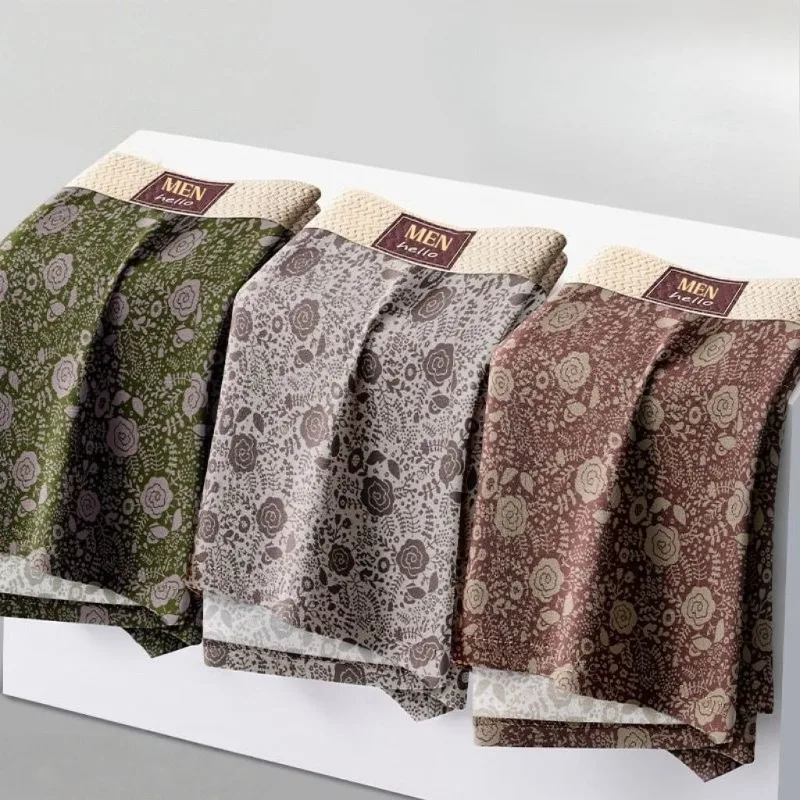 Breathable Flat-angle Printing Comfortable and Trendy Four-angle Pants New Retro Ethnic Pure Cotton Men's Personalized Underwear
Breathable Flat-angle Printing Comfortable and Trendy Four-angle Pants New Retro Ethnic Pure Cotton Men's Personalized Underwear