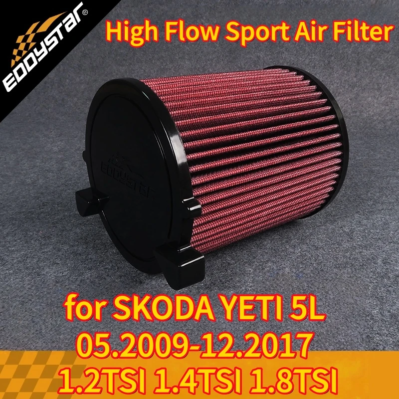 Спортивный воздушный фильтр с высоким расходом для SKODA YETI 5L 05.2009-12.2017 1.2TSI 1.4TSI 1.8TSI Моющиеся гоночные впускные фильтры
Спортивный воздушный фильтр с высоким расходом для SKODA YETI 5L 05.2009-12.2017 1.2TSI 1.4TSI 1.8TSI Моющиеся гоночные впускные фильтры