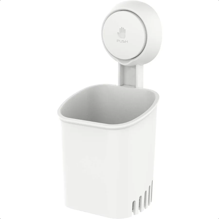 Powerful Suction Cup Toothbrush Holder DrillFree Wall Shower Holder for Toothbrush Toothpaste Razor Removable Suction Cup in Sh
Powerful Suction Cup Toothbrush Holder DrillFree Wall Shower Holder for Toothbrush Toothpaste Razor Removable Suction Cup in Sh