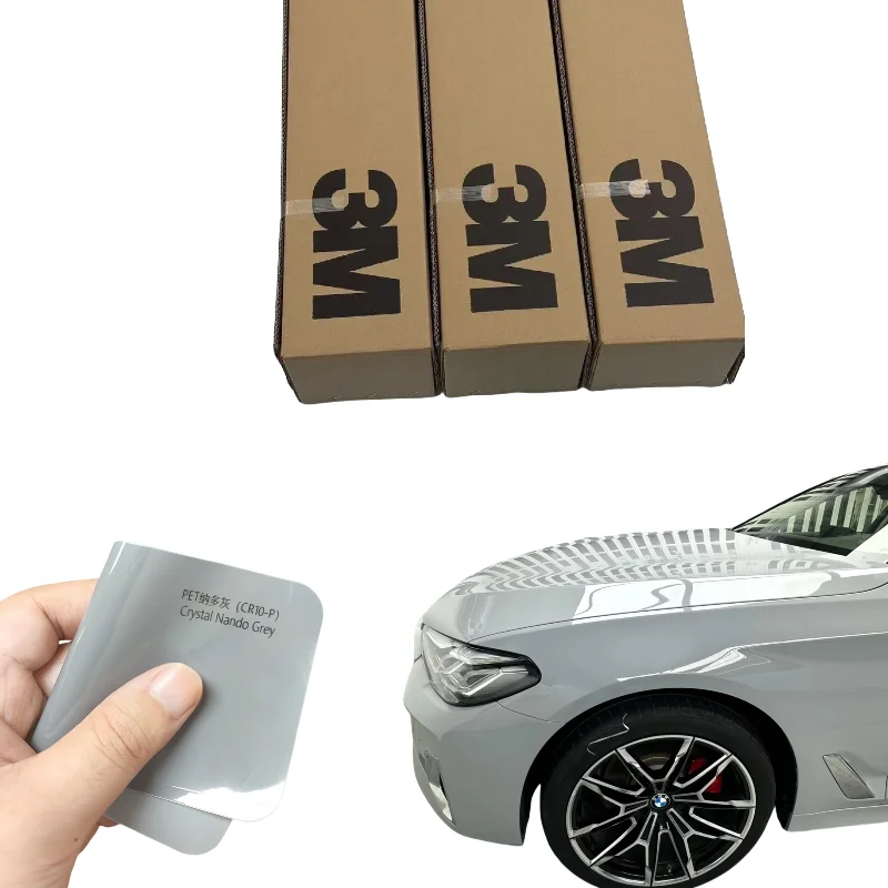 3M High Gloss PPF Crystal Nardo Grey Car Wrap Film Air Release PET Not Layered Textured Finish Anti Scratch Hybrid Matte Gloss
3M High Gloss PPF Crystal Nardo Grey Car Wrap Film Air Release PET Not Layered Textured Finish Anti Scratch Hybrid Matte Gloss