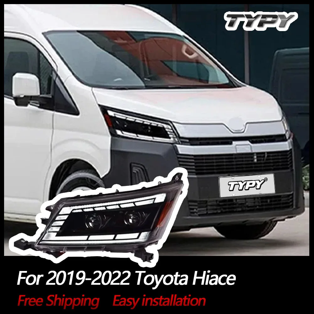 Автомобильные фары TYPY для Toyota Hiace 2019-2022 светодиодный, автомобильные лампы, дневные ходовые огни, динамические Сигналы поворота, автомобильные аксессуары
Автомобильные фары TYPY для Toyota Hiace 2019-2022 светодиодный, автомобильные лампы, дневные ходовые огни, динамические Сигналы поворота, автомобильные аксессуары