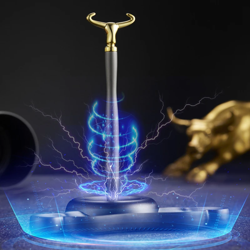 Magnetically levitated non inverted pen Niu Zhuan pendulum Niuhei technology office desktop desk decoration high-end
Magnetically levitated non inverted pen Niu Zhuan pendulum Niuhei technology office desktop desk decoration high-end