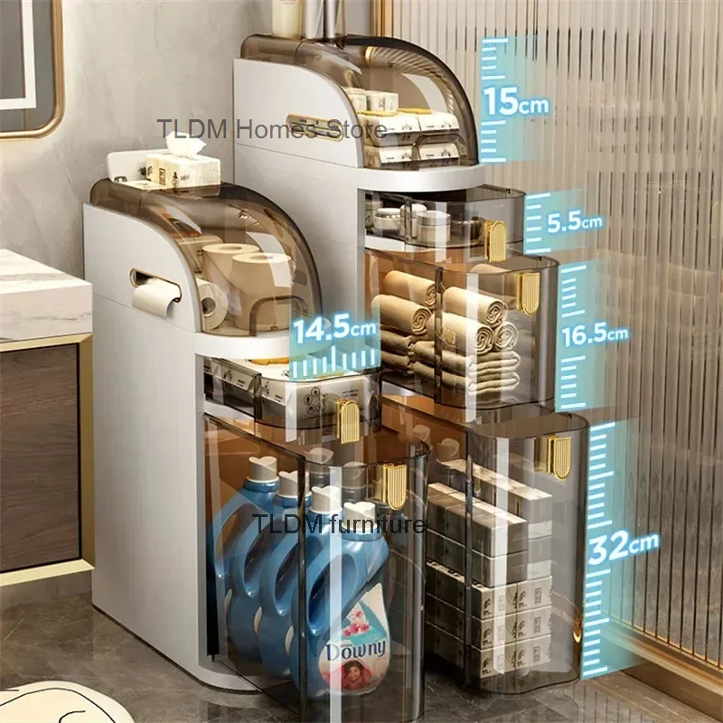 Bathroom Storage Cabinet Installation Free Toilet side Cabinet Floor Narrow Cabinet Bathroom Organizer with Waterproof Cover Z
Bathroom Storage Cabinet Installation Free Toilet side Cabinet Floor Narrow Cabinet Bathroom Organizer with Waterproof Cover Z