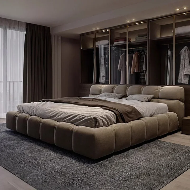 Modern Bedroom Bed Sofa Human Dog Design Full Wooden Leather Floor Massage Bed Sleeping Frame Letto Matrimoniale Home Furniture
Modern Bedroom Bed Sofa Human Dog Design Full Wooden Leather Floor Massage Bed Sleeping Frame Letto Matrimoniale Home Furniture
