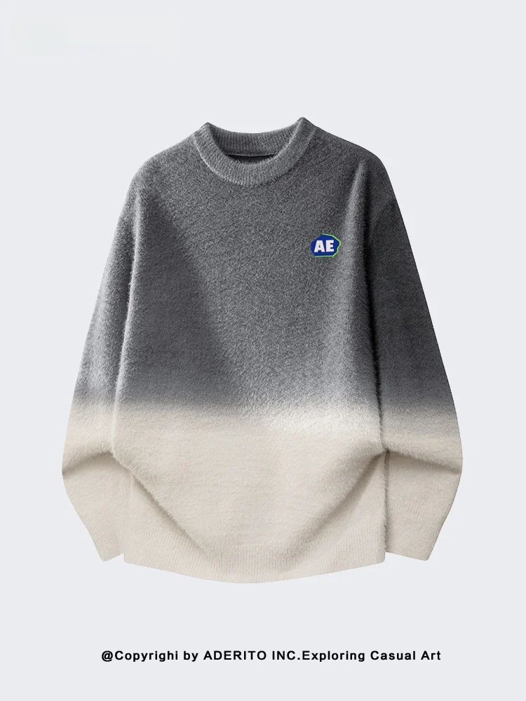 Trendy ITO adient Color Long Sve Loose Knitted Sweater ex Crew Ne Warm Top Casual Sle Polyester Fiber Blend
Trendy ITO adient Color Long Sve Loose Knitted Sweater ex Crew Ne Warm Top Casual Sle Polyester Fiber Blend