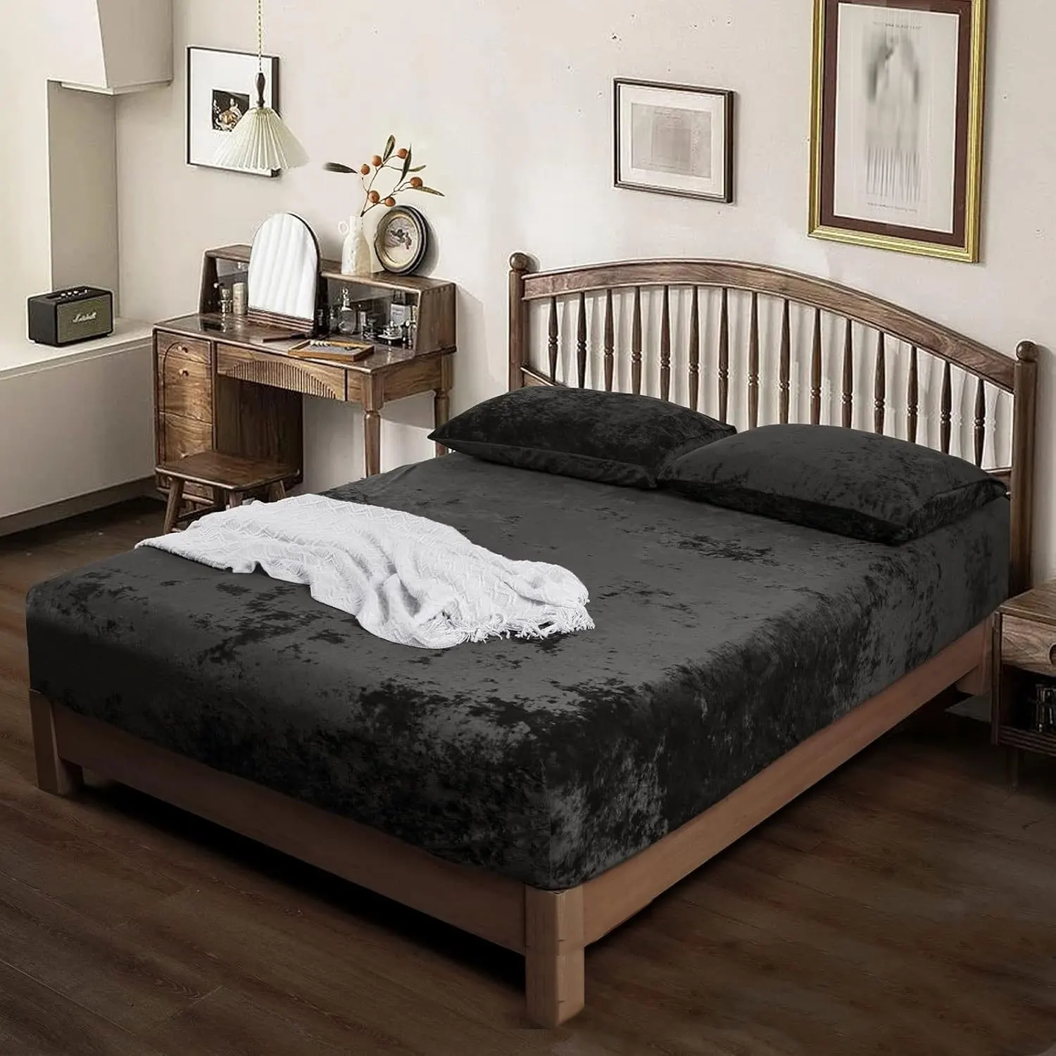 usMYTHWEAVER queen size sheet set, bed comforter sets, milk velvet solid color bed sheet, non-slip mattress protector, soft and warm bedding sheets for bedroom guest room dormitory with deep pocketsd
usMYTHWEAVER queen size sheet set, bed comforter sets, milk velvet solid color bed sheet, non-slip mattress protector, soft and warm bedding sheets for bedroom guest room dormitory with deep pocketsd