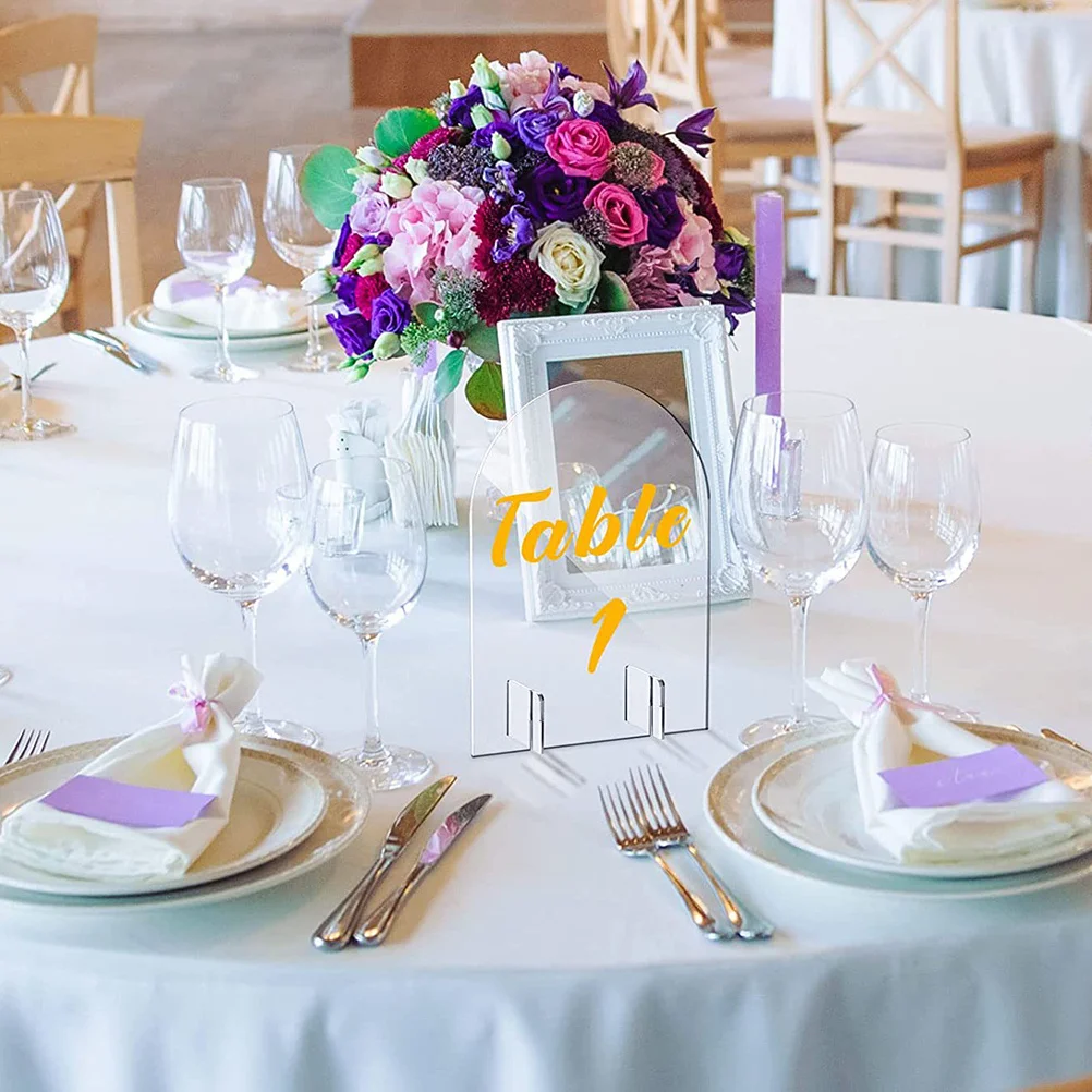 5Pcs Acrylic Wedding Seat Signs Clear Place Cards Blank Name Cards for Party Table Setting Acrylic Sign
5Pcs Acrylic Wedding Seat Signs Clear Place Cards Blank Name Cards for Party Table Setting Acrylic Sign