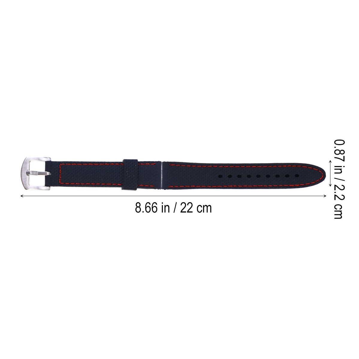 Silicone Watch Bands 22mm Black with Waterproof Diving Strap Swimming Straps Easy to Install
Silicone Watch Bands 22mm Black with Waterproof Diving Strap Swimming Straps Easy to Install