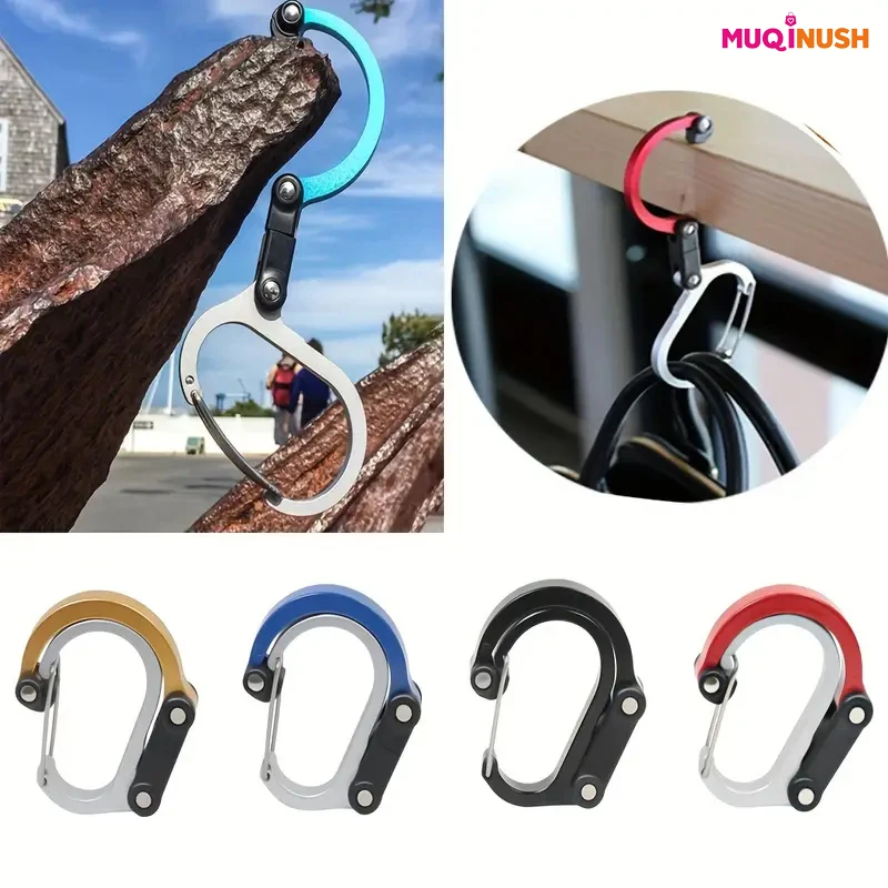 1/3PCS 360° Rotating Mountain Buckle Gear Clip and Hook Suitable for Camping Backpacks Suitcases and Garage Organization
1/3PCS 360° Rotating Mountain Buckle Gear Clip and Hook Suitable for Camping Backpacks Suitcases and Garage Organization