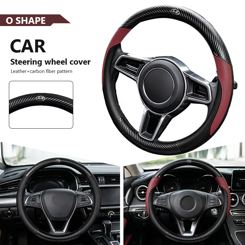Sticker Non Slip Auto Steering Wheel Cover Car Steering Protector For Hyundai Solaris SantaFe Veracruz Mistra ix35iX45iX25i20i30
Sticker Non Slip Auto Steering Wheel Cover Car Steering Protector For Hyundai Solaris SantaFe Veracruz Mistra ix35iX45iX25i20i30
