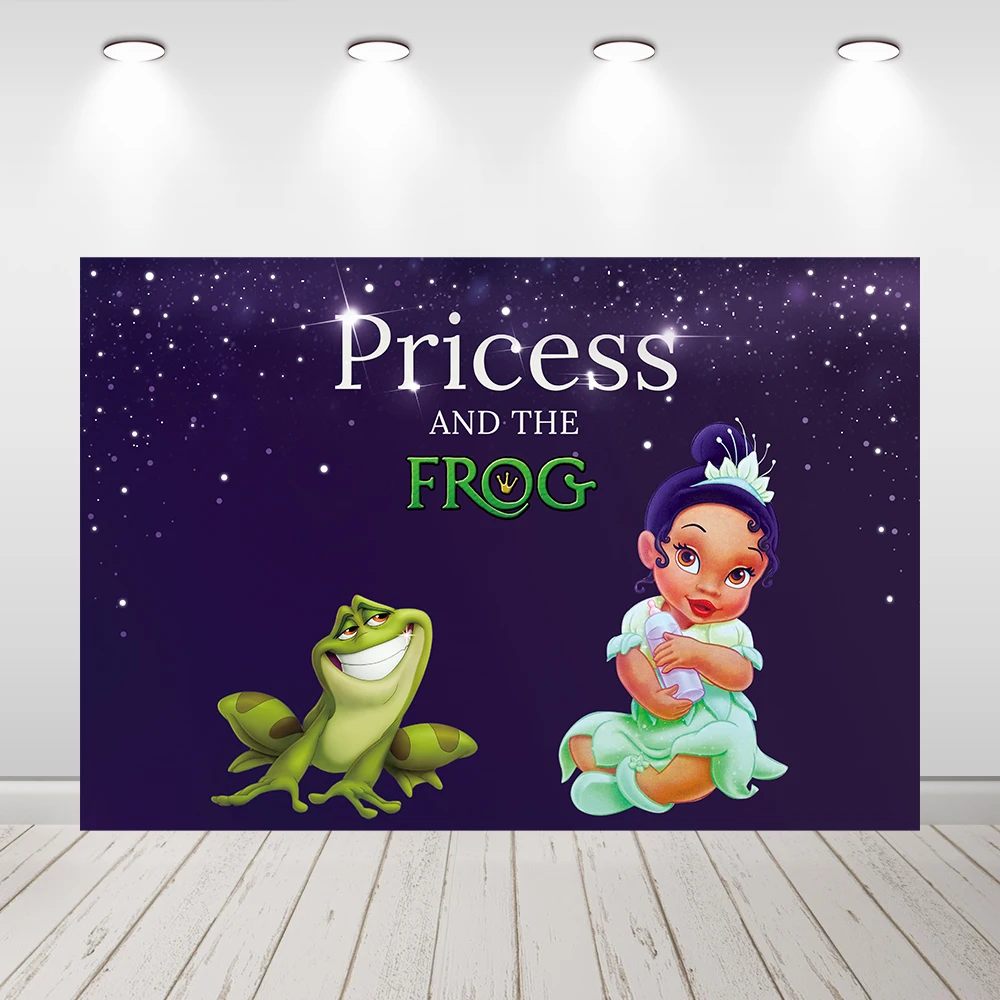 Princess and The Frog Birthday Party Decor Photography Backdrop Custom Girls Birthday Backgrounds For Photo Studio Baby Shower
Princess and The Frog Birthday Party Decor Photography Backdrop Custom Girls Birthday Backgrounds For Photo Studio Baby Shower