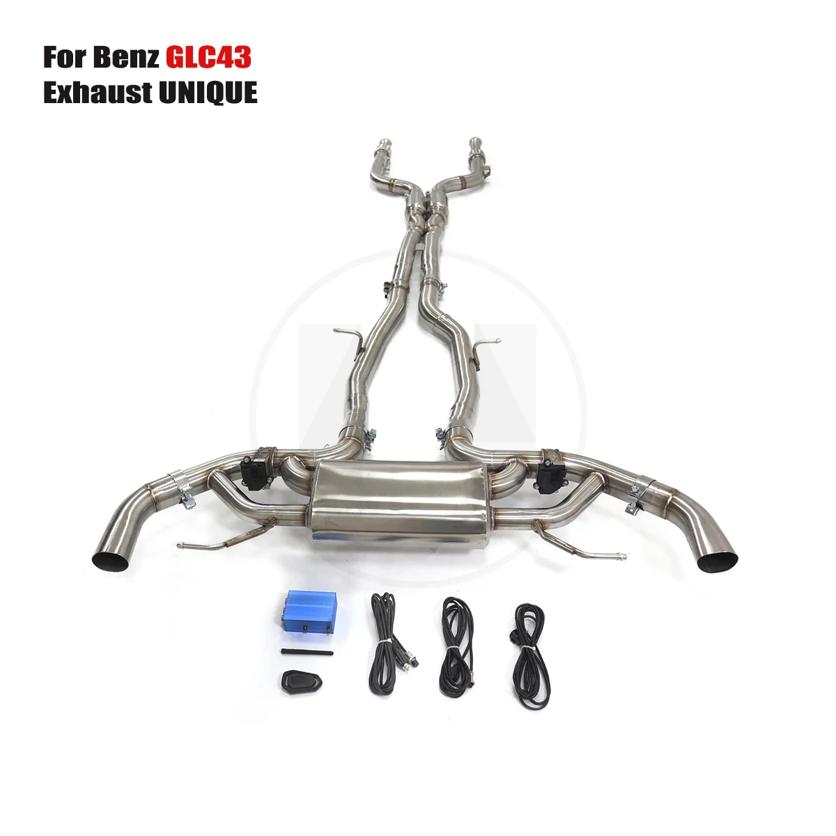 UNIQUE For 2017+ Benz AMG GLC43 3.0T performance valve exhaust system ss304 exhaust muffler
UNIQUE For 2017+ Benz AMG GLC43 3.0T performance valve exhaust system ss304 exhaust muffler