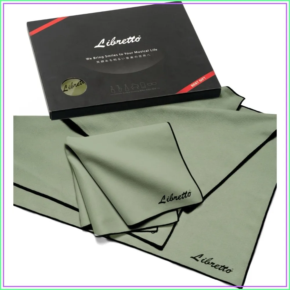 Microfiber Polish Cloth for Instruments, 3 Sizes, Lint-Free, Super Soft, Gift for Musicians
Microfiber Polish Cloth for Instruments, 3 Sizes, Lint-Free, Super Soft, Gift for Musicians