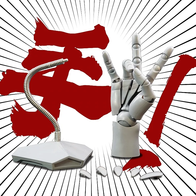 1:1 Hand Joint Finger Bionic Action Figure Left Right Hand Simulation Draw Sketch Art Painting Anime Body Movable Hand Model toy
1:1 Hand Joint Finger Bionic Action Figure Left Right Hand Simulation Draw Sketch Art Painting Anime Body Movable Hand Model toy