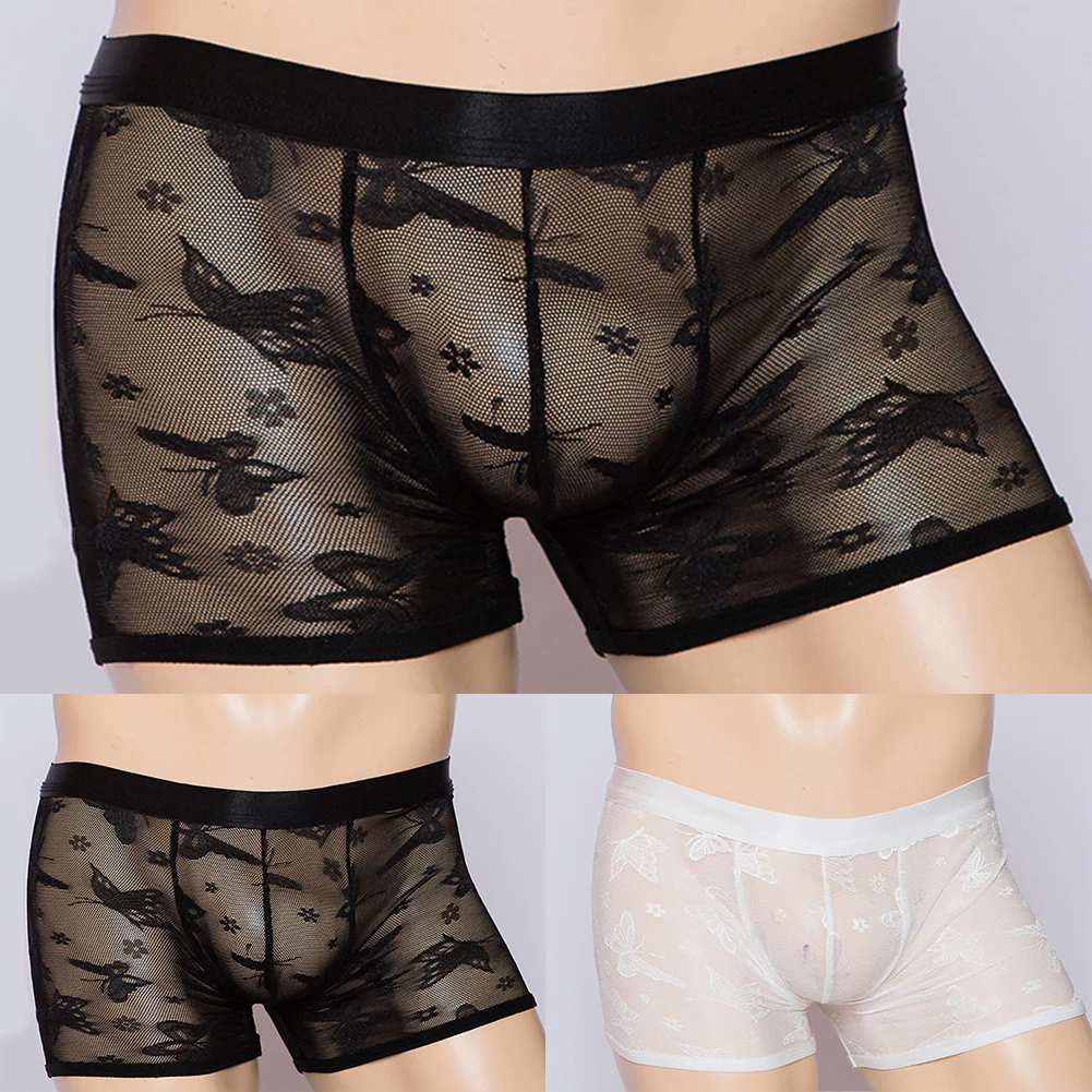 Sexy Underwear For Men Pouch Panties Lace See-through Mesh Lingerie Briefs Transparent Sensual Underwear Club Nightwear
Sexy Underwear For Men Pouch Panties Lace See-through Mesh Lingerie Briefs Transparent Sensual Underwear Club Nightwear