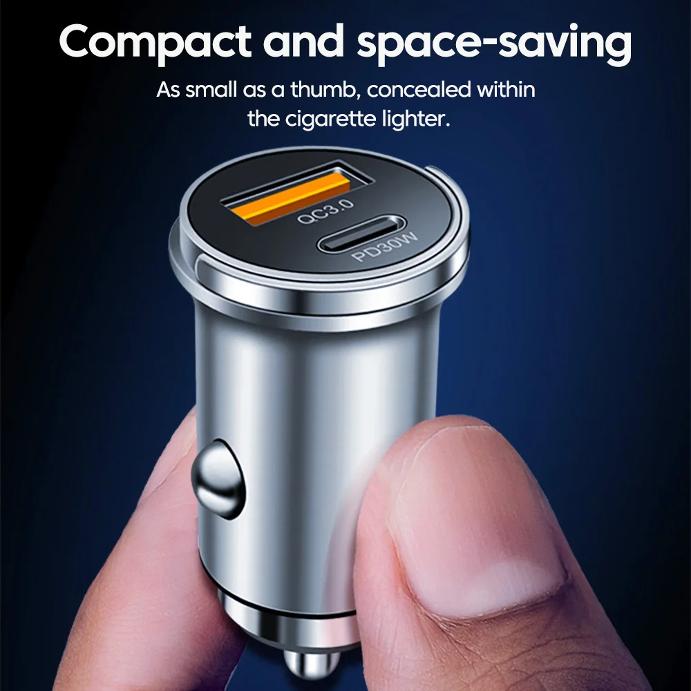 Автомобильное зарядное устройство 48W с быстрой зарядкой USB для iPhone, QC3.0, Mini PD, USB Type-C, зарядка для телефона в автомобиле, для Samsung, Huawei, Xiaomi
Автомобильное зарядное устройство 48W с быстрой зарядкой USB для iPhone, QC3.0, Mini PD, USB Type-C, зарядка для телефона в автомобиле, для Samsung, Huawei, Xiaomi