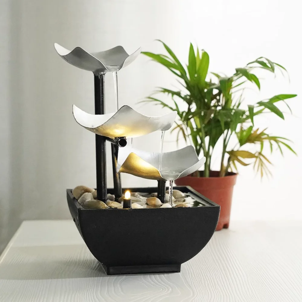 Desktop circulating water living room entrance decoration small ornaments company office fortune crafts
Desktop circulating water living room entrance decoration small ornaments company office fortune crafts