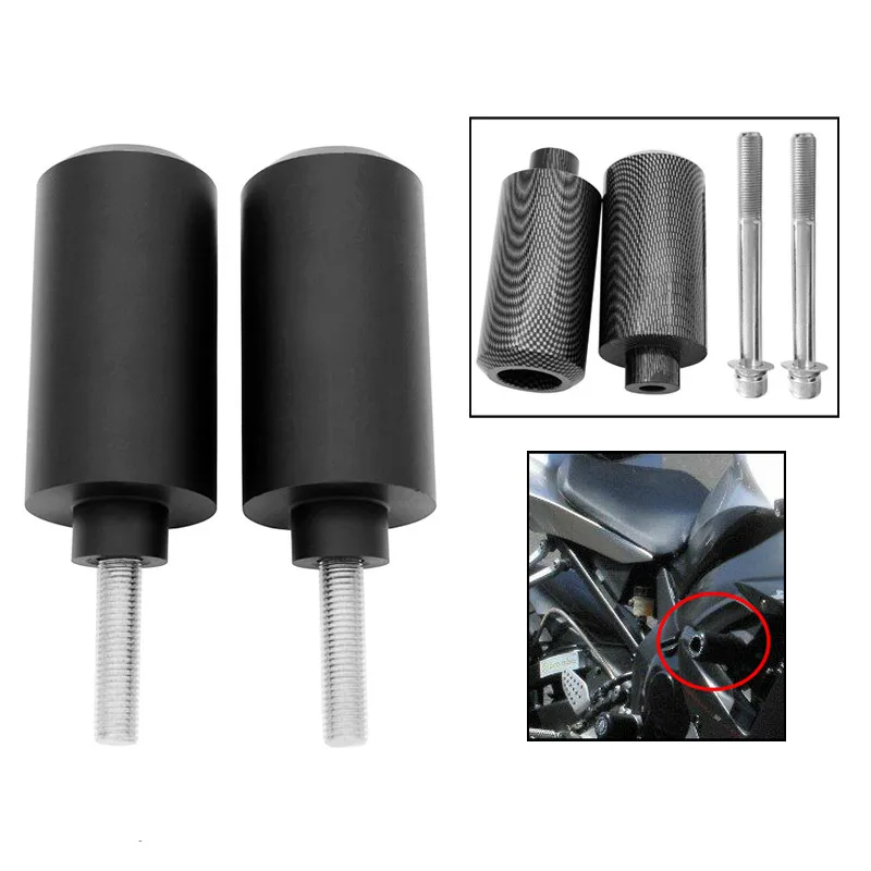 Motorcycle Parts Carbon/black No Cut Frame Sliders Crash Falling Protection For Yamaha FZ-1 2006-2008
Motorcycle Parts Carbon/black No Cut Frame Sliders Crash Falling Protection For Yamaha FZ-1 2006-2008