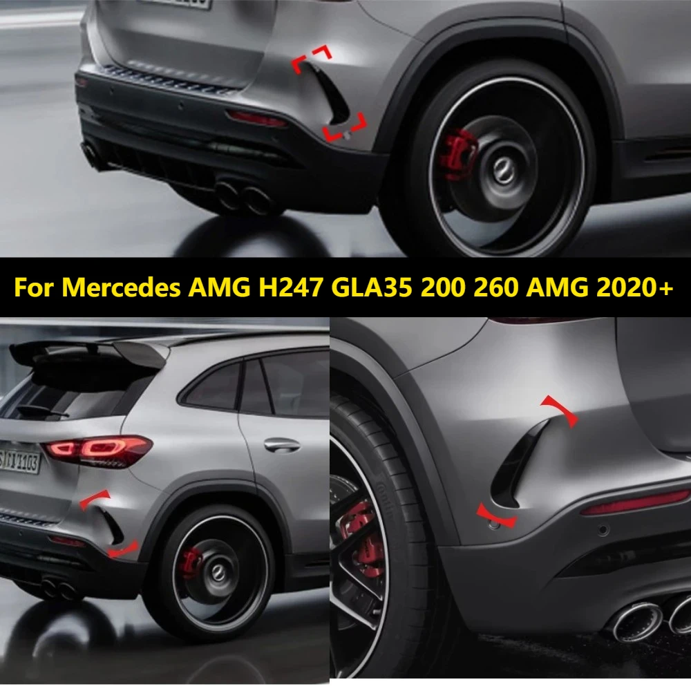 For Mercedes AMG H247 GLA35 200 260 AMG 2020+ Car Bumper Splitter Rear Canards Diffuser Lip Styling Mouldings Car Accessories
For Mercedes AMG H247 GLA35 200 260 AMG 2020+ Car Bumper Splitter Rear Canards Diffuser Lip Styling Mouldings Car Accessories
