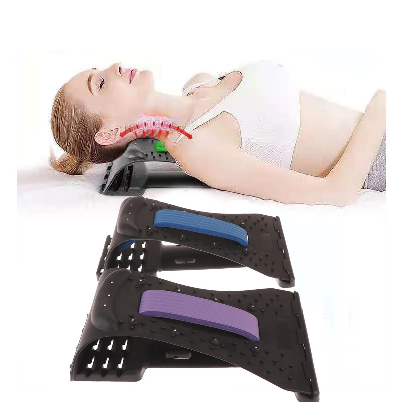 Magnetotherapy Neck Shoulder Stretcher Multi-Level Adjustable Back Stretcher Massager Waist Fitness Lumbar Cervical Spine Suppor
Magnetotherapy Neck Shoulder Stretcher Multi-Level Adjustable Back Stretcher Massager Waist Fitness Lumbar Cervical Spine Suppor