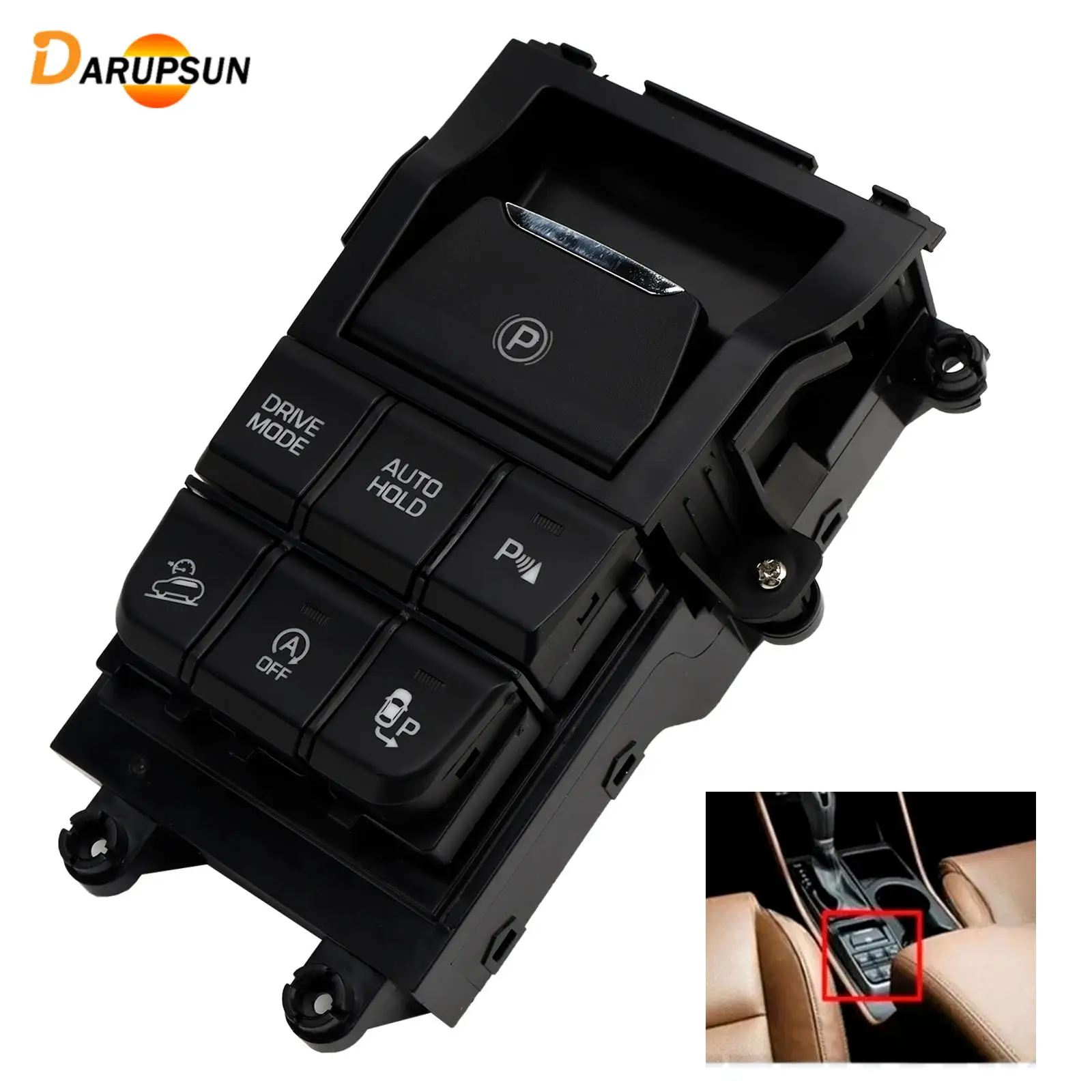 Darupsun 93300-D30004X Console Parking Multi Switch for Hyundai Tucson 2016 2017 2018 2019 2020 2021
Darupsun 93300-D30004X Console Parking Multi Switch for Hyundai Tucson 2016 2017 2018 2019 2020 2021