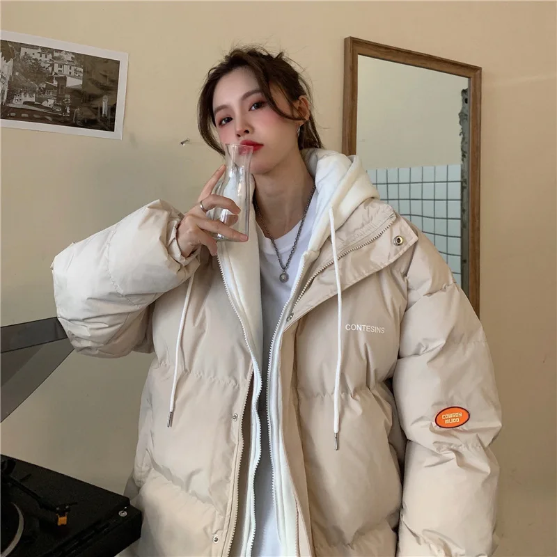 Пуховик-парка женская в стиле хип-хоп, цвета шампань, с объемным эффектом, праздничная, для особых случаев, элегантный и стильный образ, GF
Пуховик-парка женская в стиле хип-хоп, цвета шампань, с объемным эффектом, праздничная, для особых случаев, элегантный и стильный образ, GF