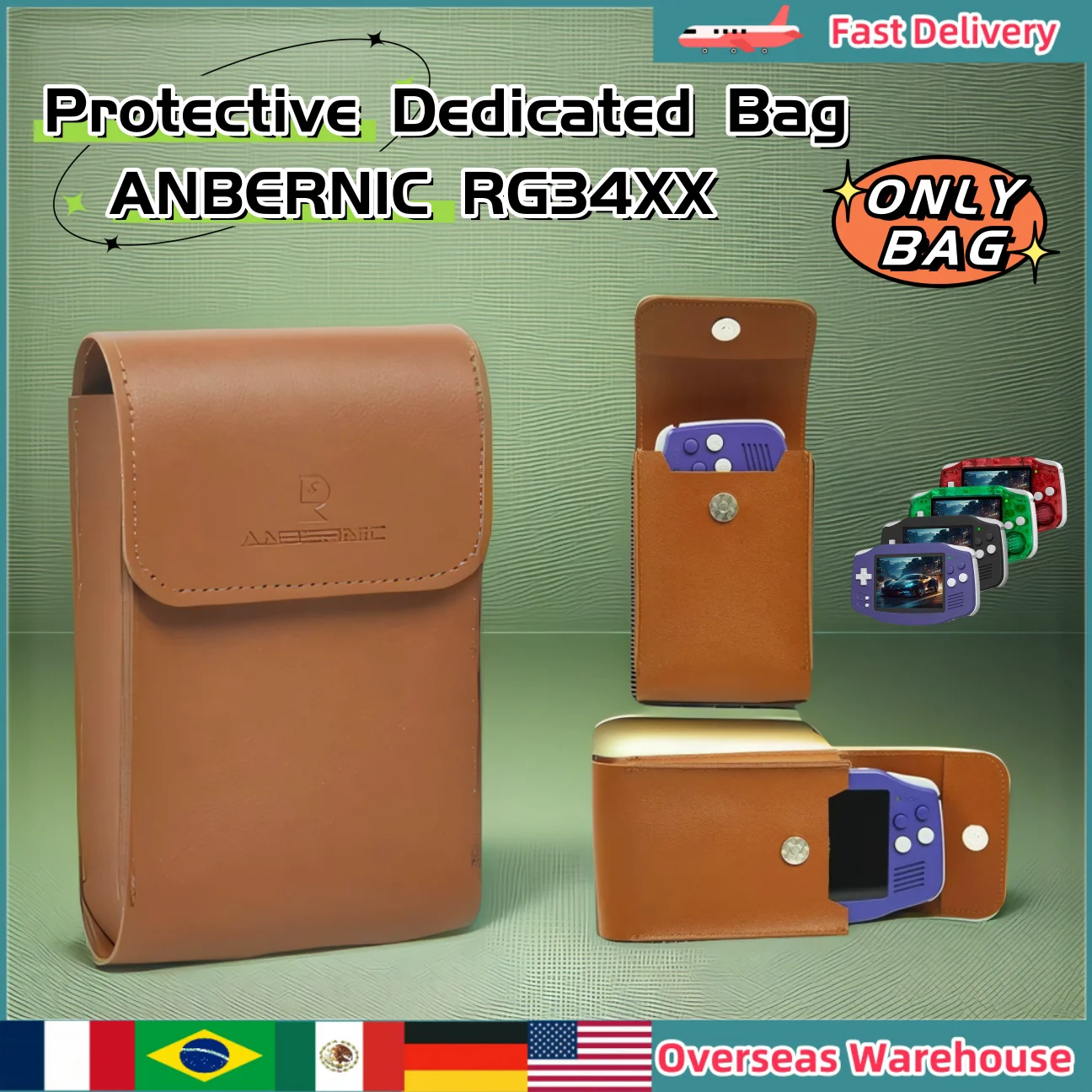 For ANBERNIC RG34XX Bag Protective Dedicated Bag RG34XX Retro Game Console Protection Case For Game Console Portable Waterproof
For ANBERNIC RG34XX Bag Protective Dedicated Bag RG34XX Retro Game Console Protection Case For Game Console Portable Waterproof