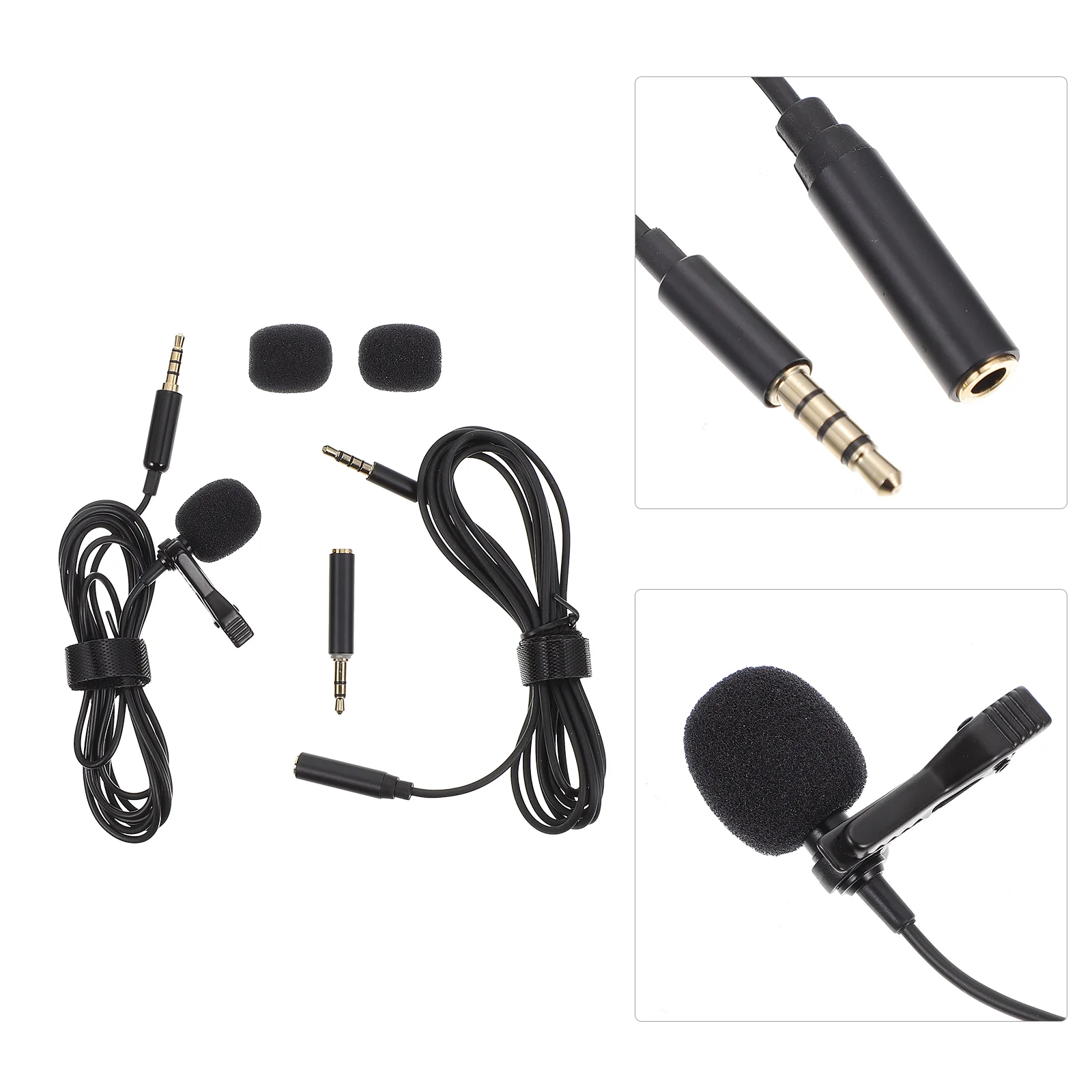 Lavalier Microphone for Camera Laptop Multi-functional Clip-on Lapel Portable Copper
Lavalier Microphone for Camera Laptop Multi-functional Clip-on Lapel Portable Copper