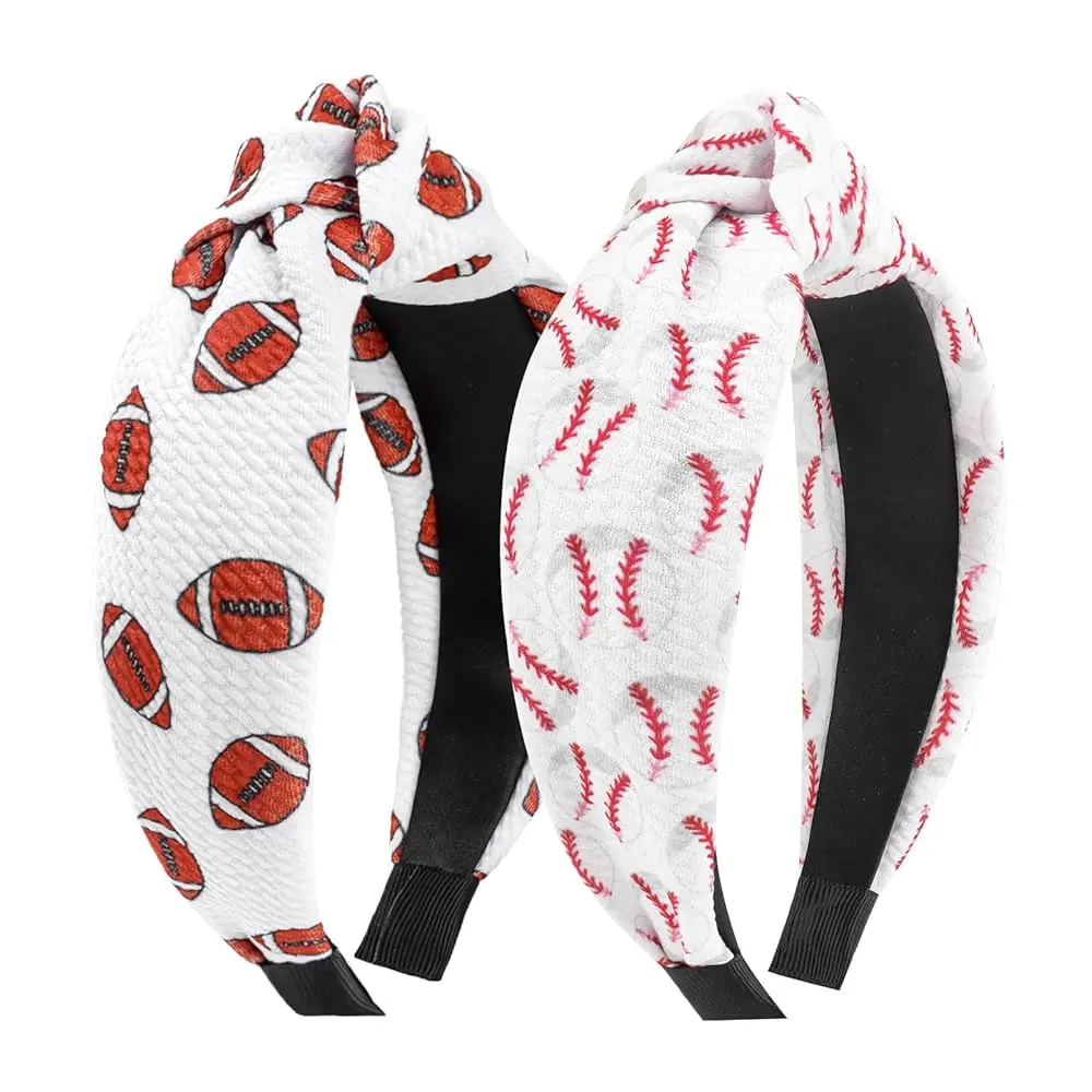 Free Shipping Rugby Baseball Themed Knotted Headbands for Girls Women Super Bowl Softball Game Day Hair Accessories Stylish Spor
Free Shipping Rugby Baseball Themed Knotted Headbands for Girls Women Super Bowl Softball Game Day Hair Accessories Stylish Spor
