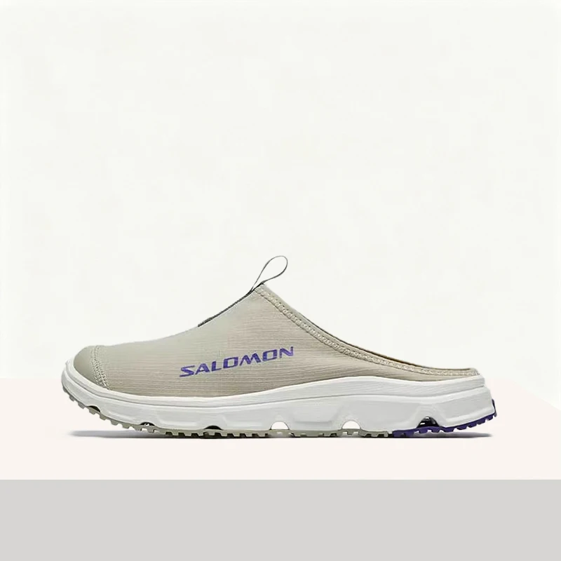 Salomon Rx Slide 3.0 CANVAS: Simple, Stylish, and Soft Slip-On Sandals (Unisex) in Off-White in Gray and Vibrant Purple 475751
Salomon Rx Slide 3.0 CANVAS: Simple, Stylish, and Soft Slip-On Sandals (Unisex) in Off-White in Gray and Vibrant Purple 475751