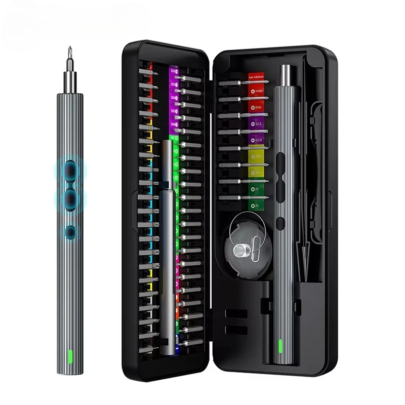 New 58-in-1 Mini Cordless Electric Screwdriver Kit Camera Computer Watch Magnetic Electronic Repair Kit
New 58-in-1 Mini Cordless Electric Screwdriver Kit Camera Computer Watch Magnetic Electronic Repair Kit