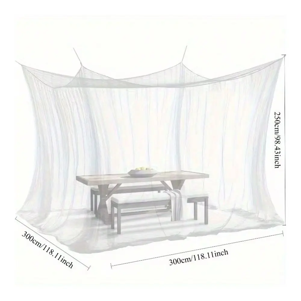 Large Camping Mosquito Net Easy To Set Up Portable Mosquito Net With Drawstring Closure, Lightweight Polyester Fiber AntiInsect
Large Camping Mosquito Net Easy To Set Up Portable Mosquito Net With Drawstring Closure, Lightweight Polyester Fiber AntiInsect