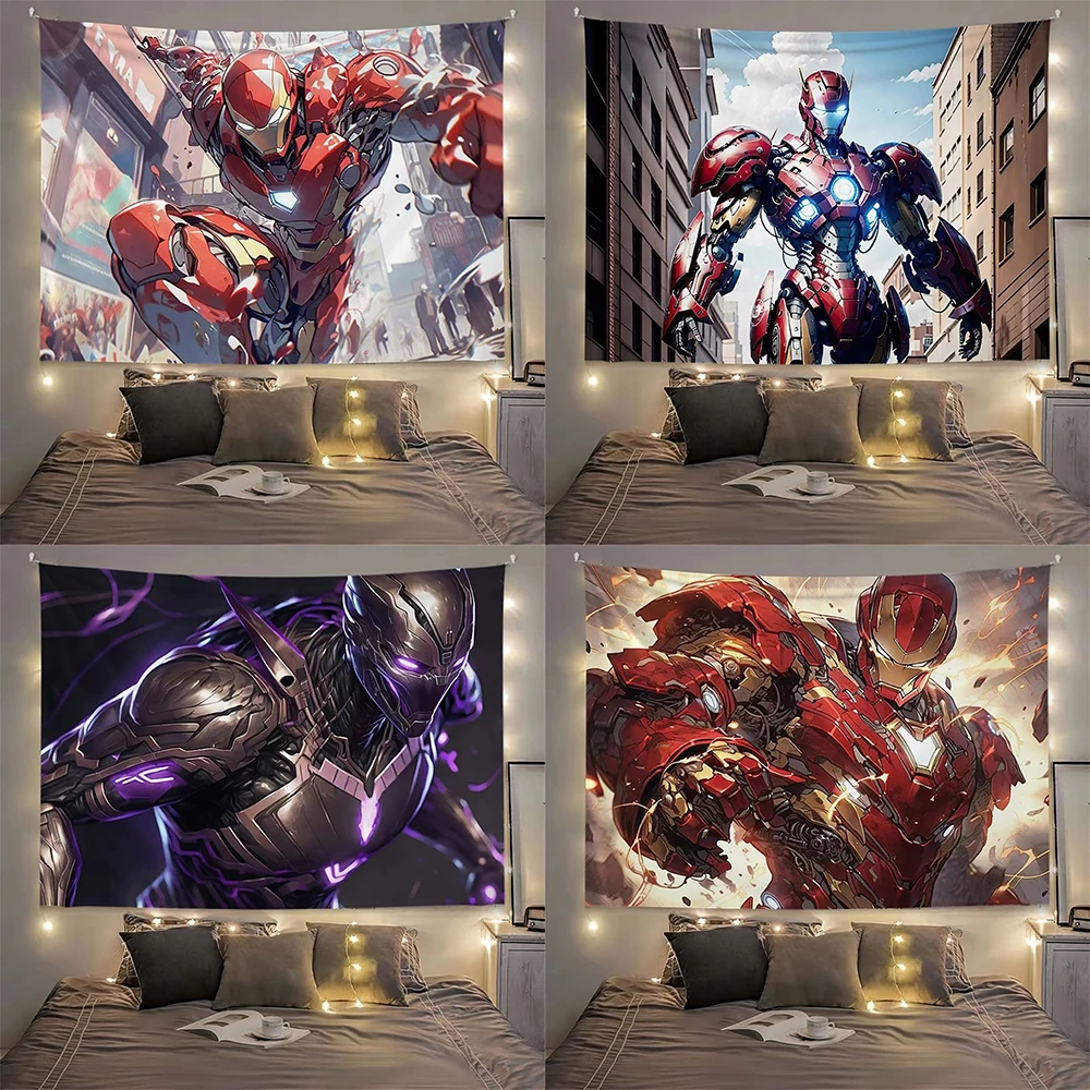 Крутой гобелен Iron Man — добавляющий стиль супергероя в вашей комнате, фоновая ткань для гостиной и спальни, без подсветки.
Крутой гобелен Iron Man — добавляющий стиль супергероя в вашей комнате, фоновая ткань для гостиной и спальни, без подсветки.