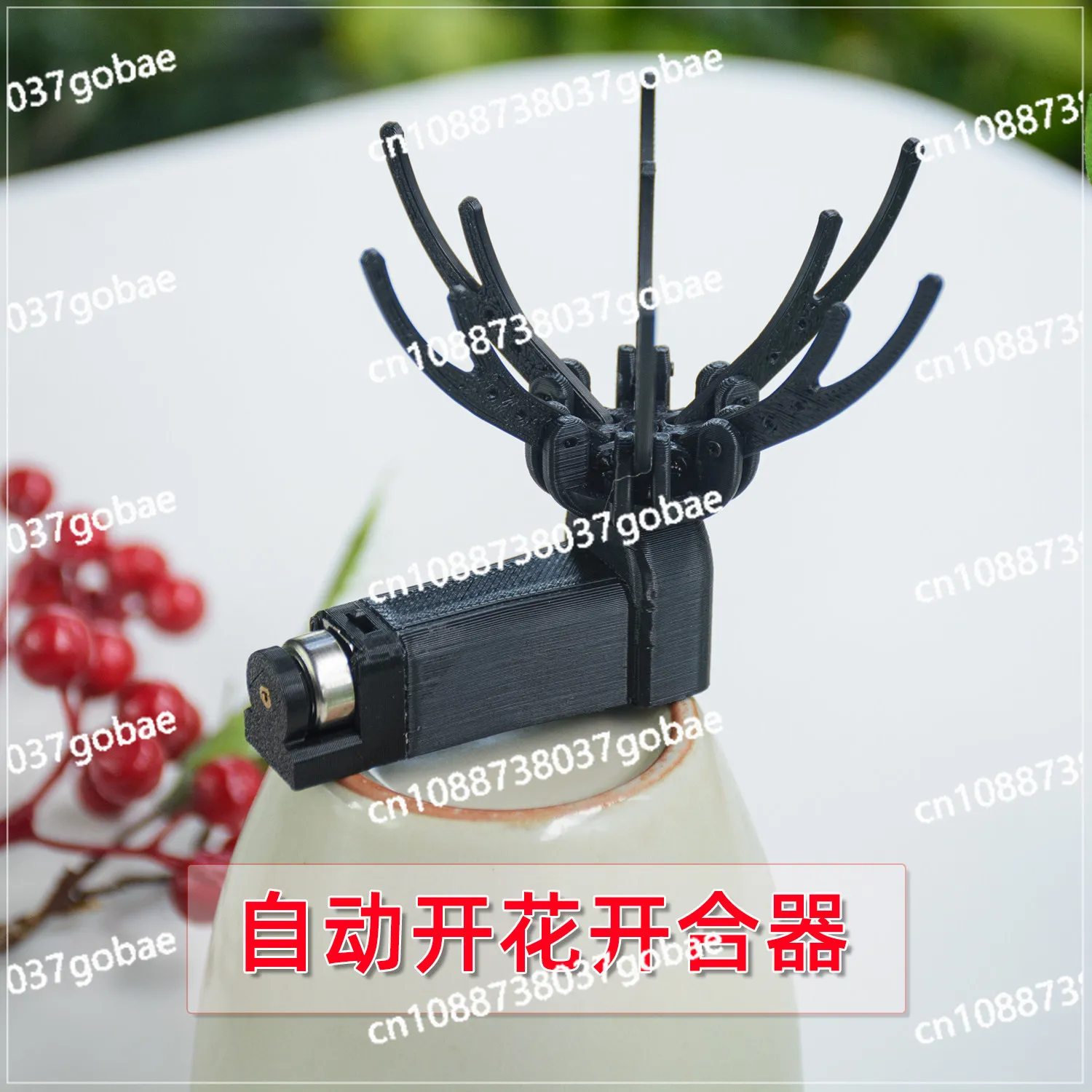 Electric opener automatic flowering mechanism moves flower petals
Electric opener automatic flowering mechanism moves flower petals