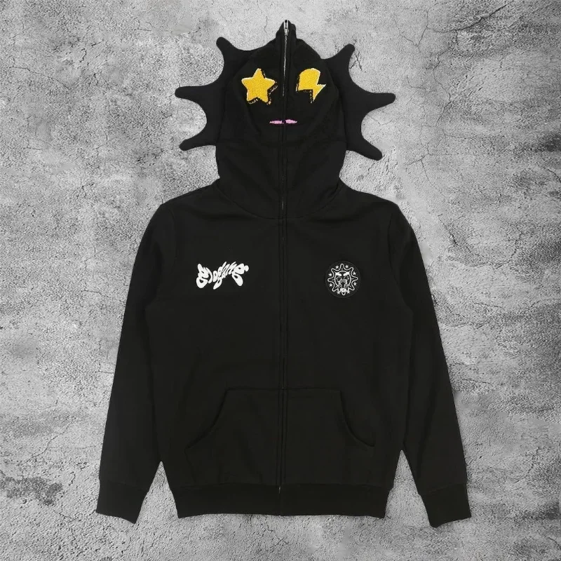 Women Men Y2K Fashion Hoodie Letter Graphics Print Zip Hoodie Clothes Women Hip-hop Long Sleeve Sweatshirt Oversized Top
Women Men Y2K Fashion Hoodie Letter Graphics Print Zip Hoodie Clothes Women Hip-hop Long Sleeve Sweatshirt Oversized Top