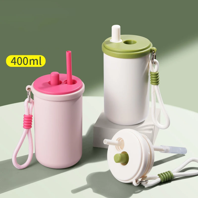 316 Stainless Steel Insulated Tumbler 400ml Vacuum Travel Mug with Straw Patchwork Portable Reusable Coffee Cup for Outdoor
316 Stainless Steel Insulated Tumbler 400ml Vacuum Travel Mug with Straw Patchwork Portable Reusable Coffee Cup for Outdoor