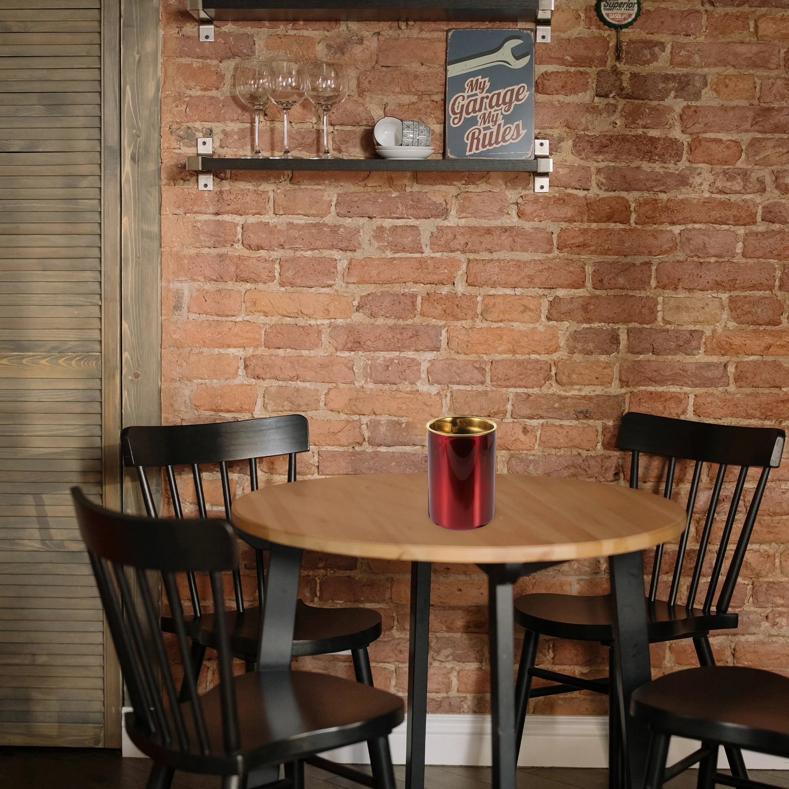 Stainless Steel Ashtray Round Lidded Smoking Container Metal Cylinder Home Decorative Item Smoke Ash Storage Solution Table Top 
Stainless Steel Ashtray Round Lidded Smoking Container Metal Cylinder Home Decorative Item Smoke Ash Storage Solution Table Top