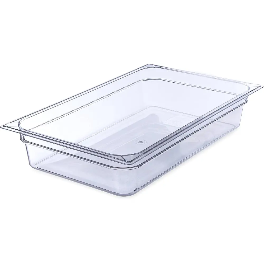 Storplus Full-Size Plastic Food Pan For Catering, Buffets, And Restaurants, Polycarbonate, Full Size 4 Hes Deep, Clear
Storplus Full-Size Plastic Food Pan For Catering, Buffets, And Restaurants, Polycarbonate, Full Size 4 Hes Deep, Clear