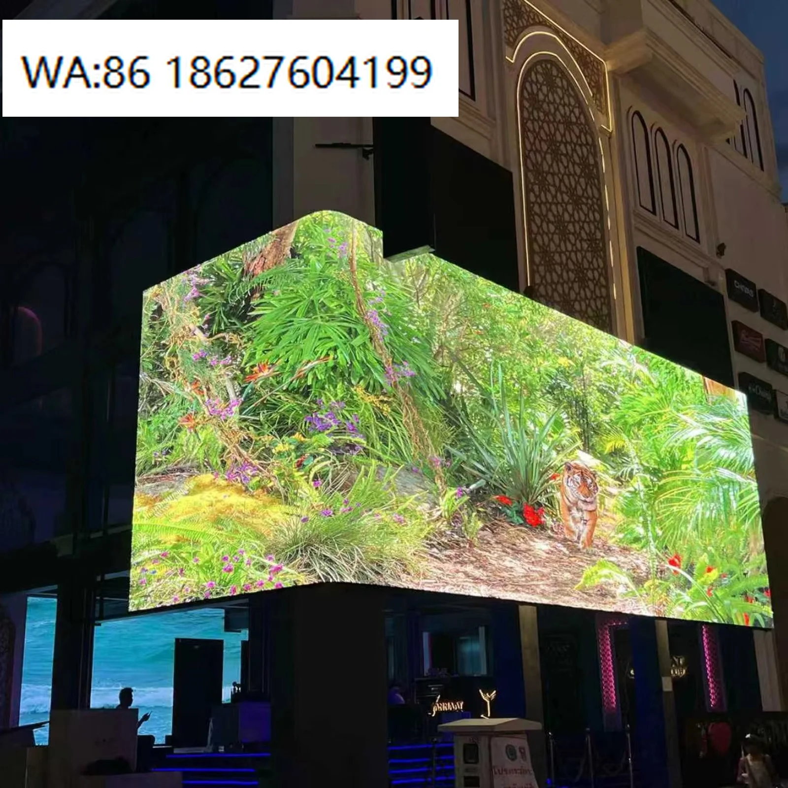 LED SignageOutdoor IP65 Waterproof AC Powered Backlit P4-P10 Pillar Schools Companies Office-Pillar Mounted Advertising LED Disp
LED SignageOutdoor IP65 Waterproof AC Powered Backlit P4-P10 Pillar Schools Companies Office-Pillar Mounted Advertising LED Disp