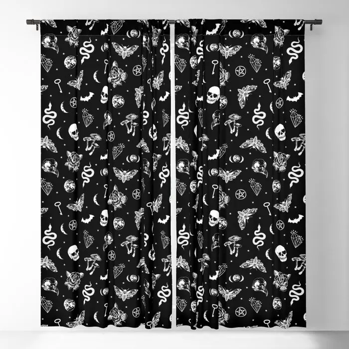 Witchcraft B&W Blackout Curtains 3D Print Window Curtains For Bedroom Living Room Decor Window Treatments
Witchcraft B&W Blackout Curtains 3D Print Window Curtains For Bedroom Living Room Decor Window Treatments