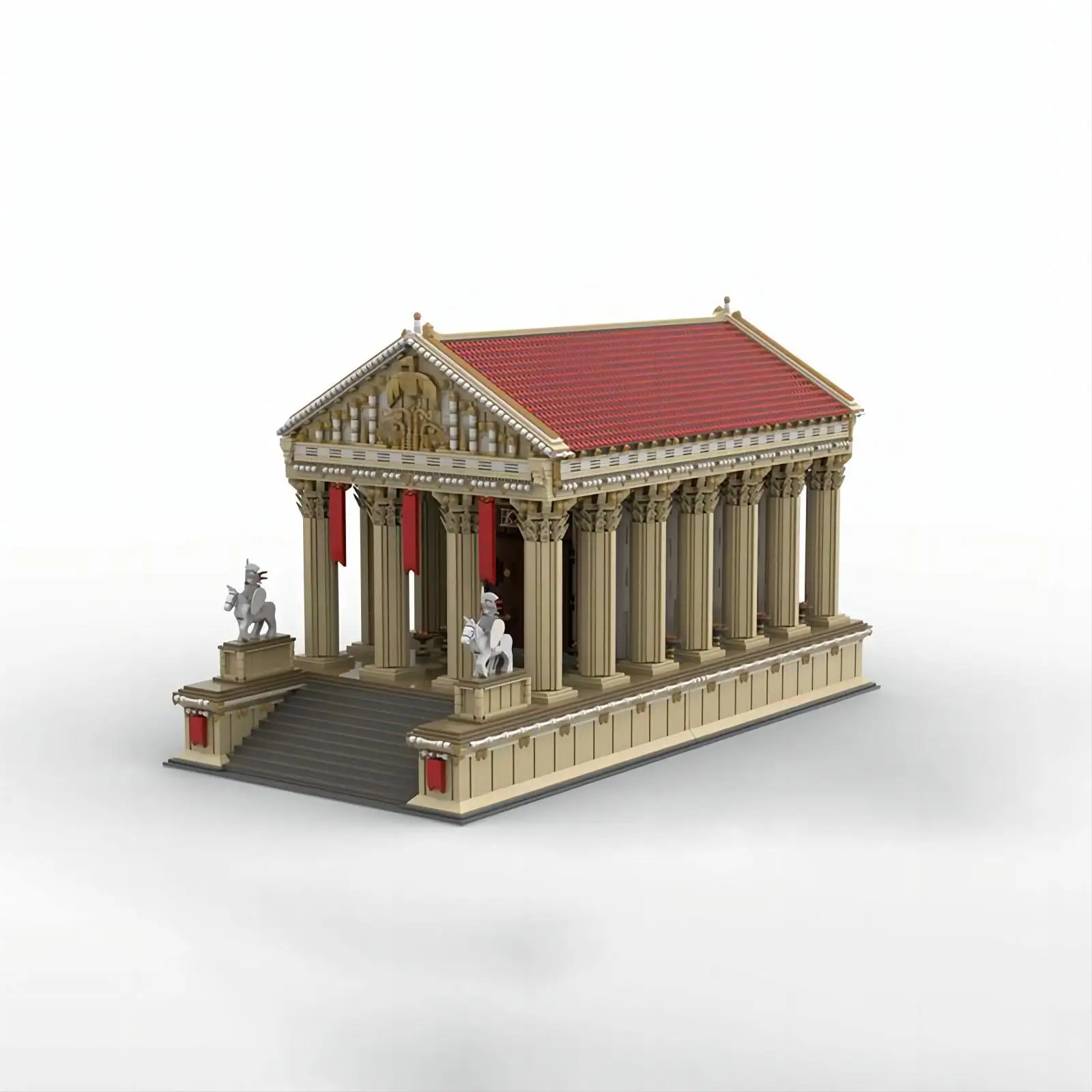 MOC- 136729 Архитектура Средневековый римский храм Большой орнамент Трехство собрать строительный блок
MOC- 136729 Архитектура Средневековый римский храм Большой орнамент Трехство собрать строительный блок