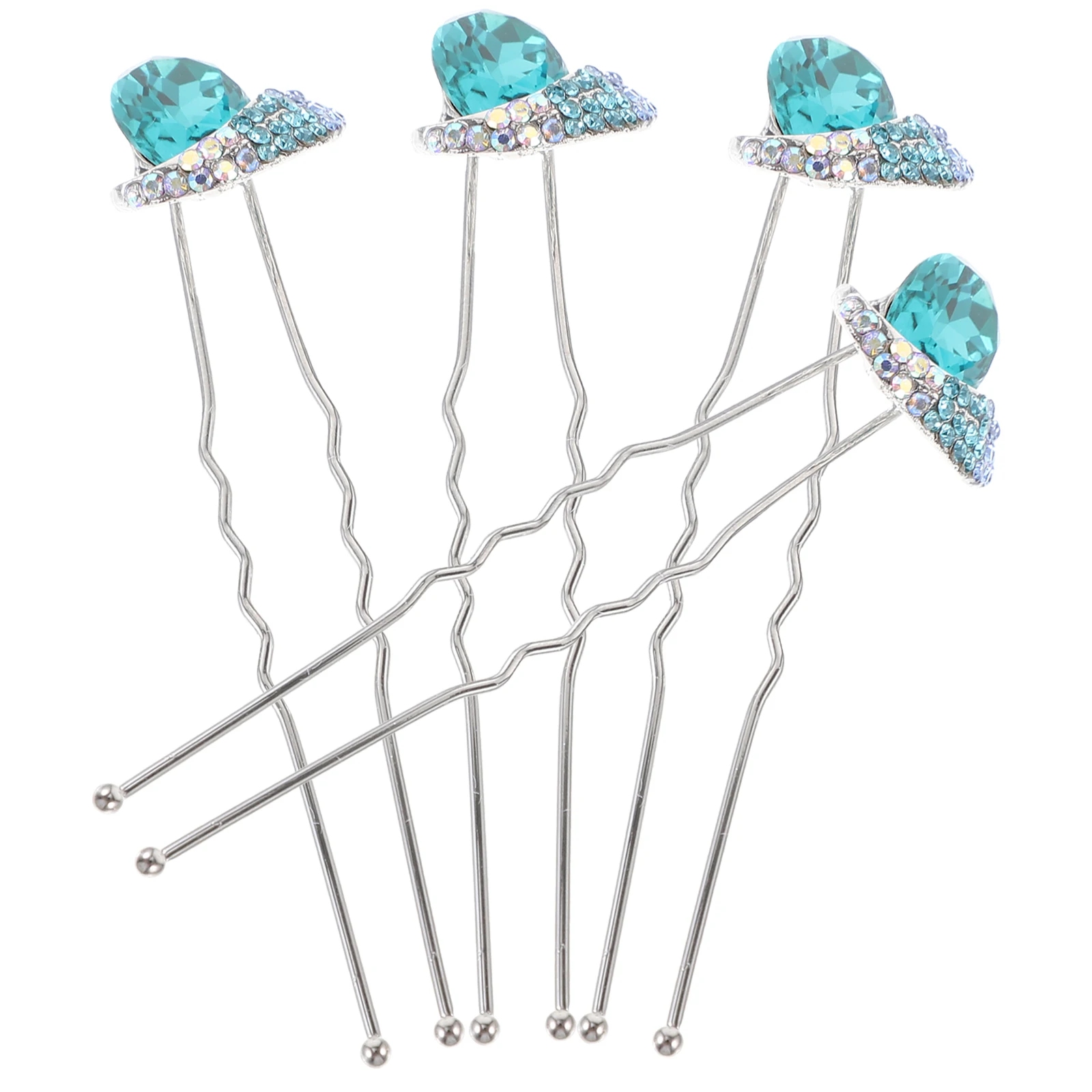 4 Pcs Blue Rhinestone Hairpin Small Accessories Wedding Bridal Women Girl Metal U Shape Hair Decorative Pin Styling Aid
4 Pcs Blue Rhinestone Hairpin Small Accessories Wedding Bridal Women Girl Metal U Shape Hair Decorative Pin Styling Aid