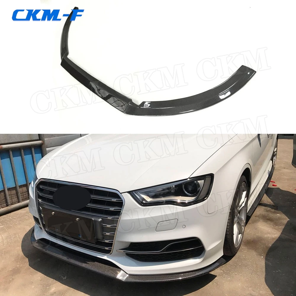 Carbon Fiber Front Bumper Lip Spoiler for Audi Sline S3 Sedan Not A3 Standard 2013 -2018 Head Chin Cover
Carbon Fiber Front Bumper Lip Spoiler for Audi Sline S3 Sedan Not A3 Standard 2013 -2018 Head Chin Cover