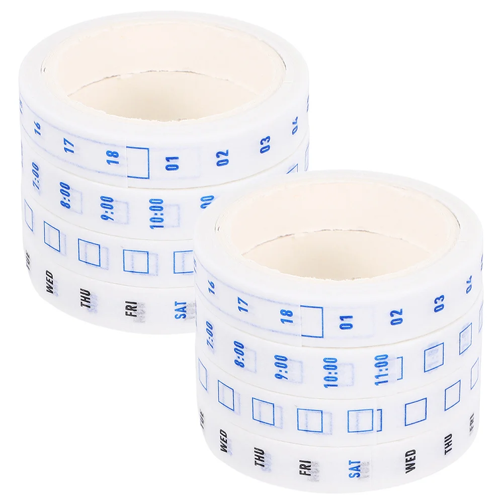 8 Rolls Time and Paper Washi Tape Decorative Planner Sticker Tape for Journaling Weekly Date Management Scrapbooking
8 Rolls Time and Paper Washi Tape Decorative Planner Sticker Tape for Journaling Weekly Date Management Scrapbooking