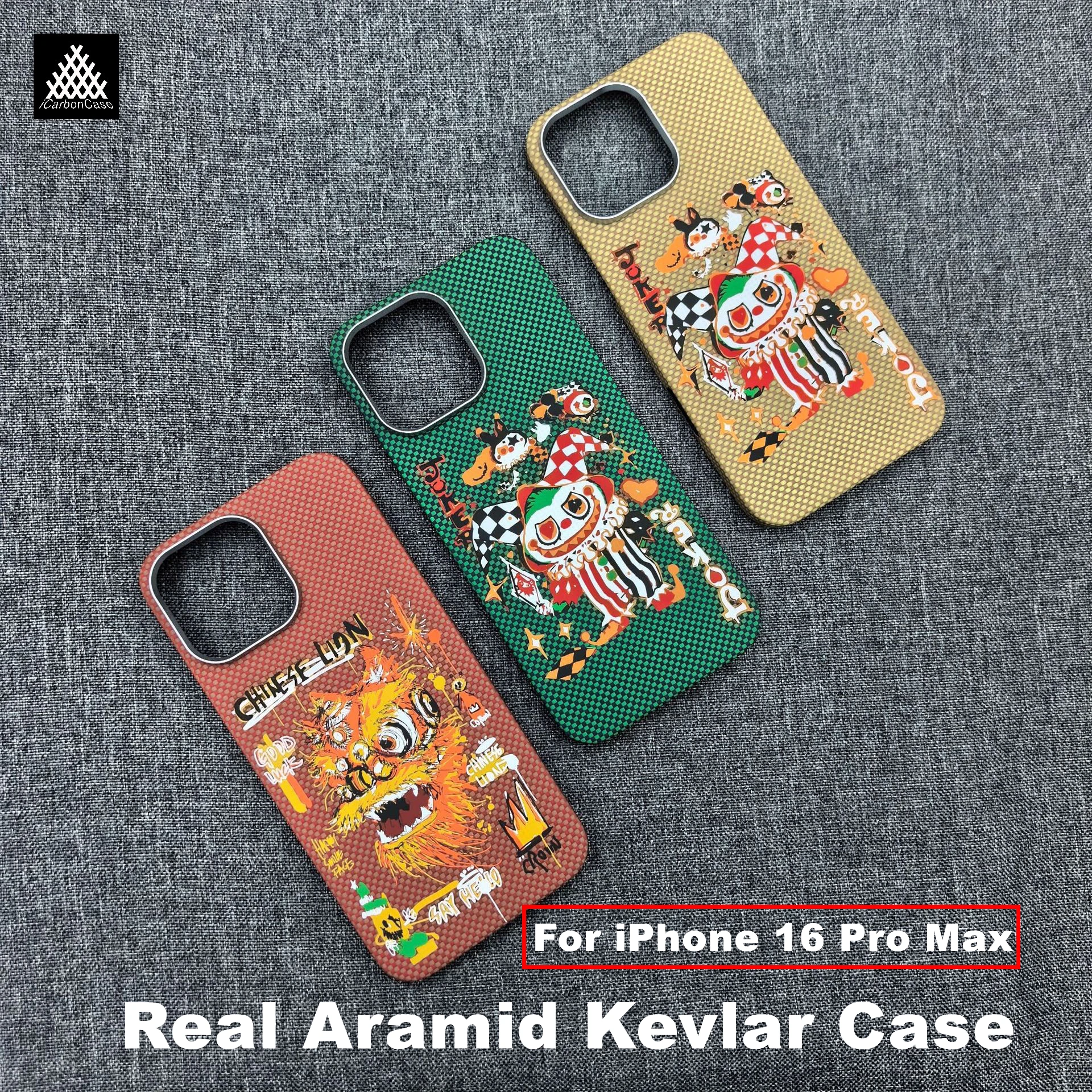 Magnetic Real Aramid Kevlar Fiber Case for iPhone 16 Pro Max 16Pro Max Super Light Thin Protective Back Cover with Magsafe
Magnetic Real Aramid Kevlar Fiber Case for iPhone 16 Pro Max 16Pro Max Super Light Thin Protective Back Cover with Magsafe